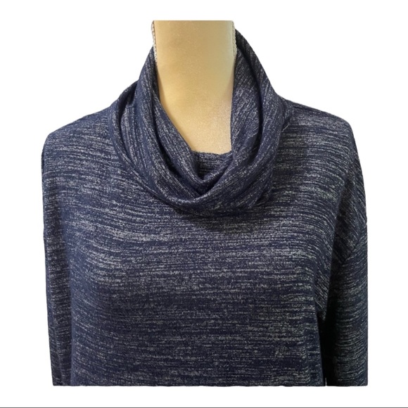 GAP‎ Navy Cowl Neck Long Sleeve Sweater Size Large - Picture 1 of 8